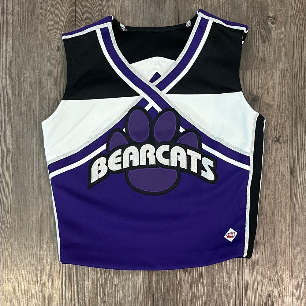 Bearcats Kids Dance Costume - Purple and Black